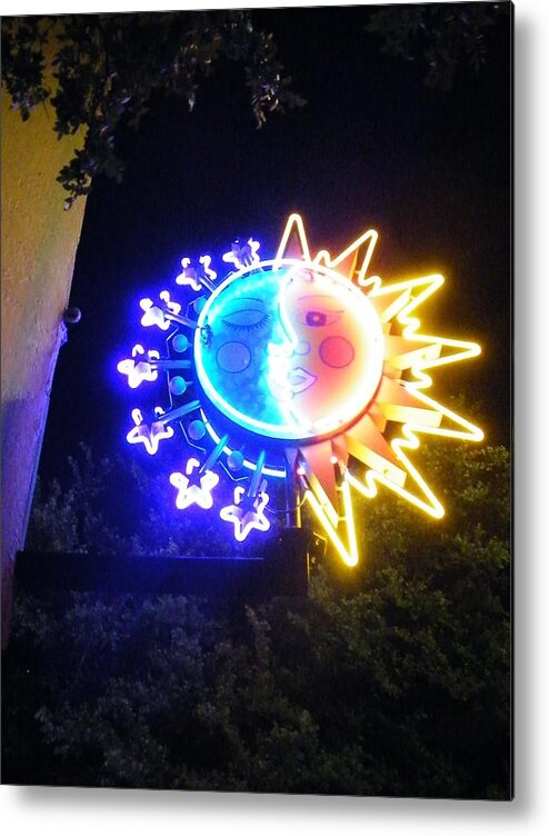 Sun Metal Print featuring the photograph Austin Neon by The GYPSY