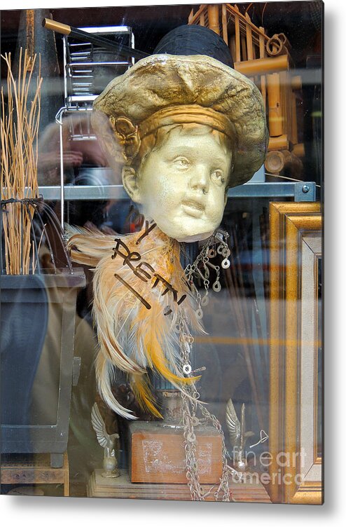 Marcia Lee Jones Metal Print featuring the photograph Baby Face by Marcia Lee Jones