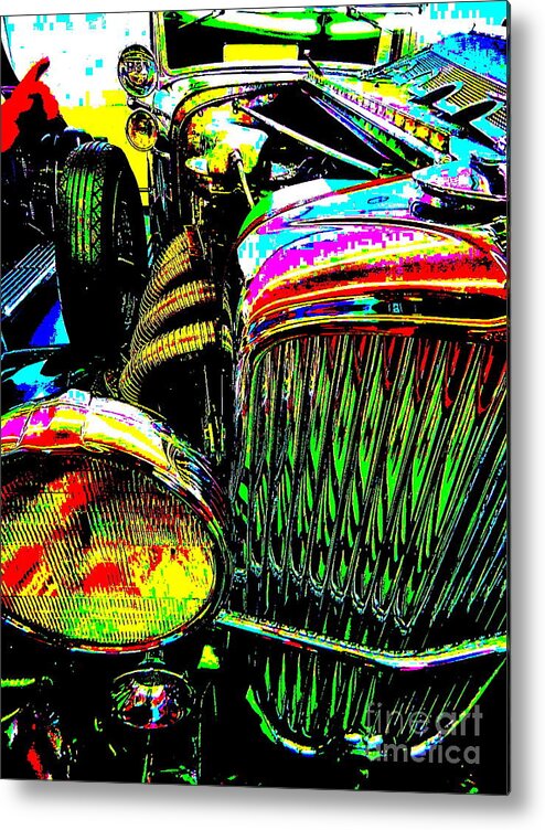 Bahre Car Show Metal Print featuring the photograph Bahre Car Show 156 by George Ramos