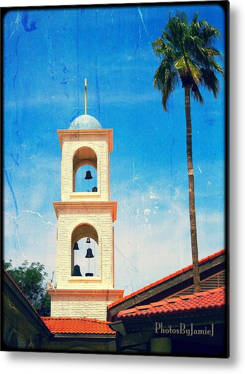 Bells Metal Print featuring the photograph Bell Tower by Jamie Johnson