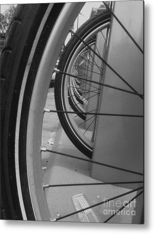 Bike Metal Print featuring the photograph Bicycle Tires..... by WaLdEmAr BoRrErO