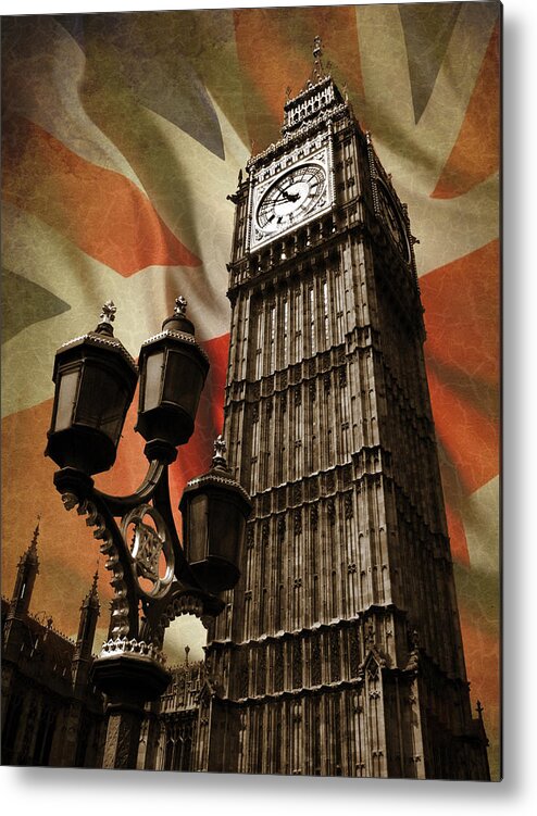 Big Ben Metal Print featuring the photograph Big Ben London by Mark Rogan