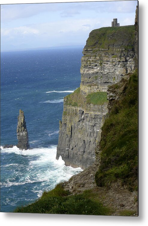 Travel Metal Print featuring the photograph Cliffs of Moher 7 by Mike McGlothlen