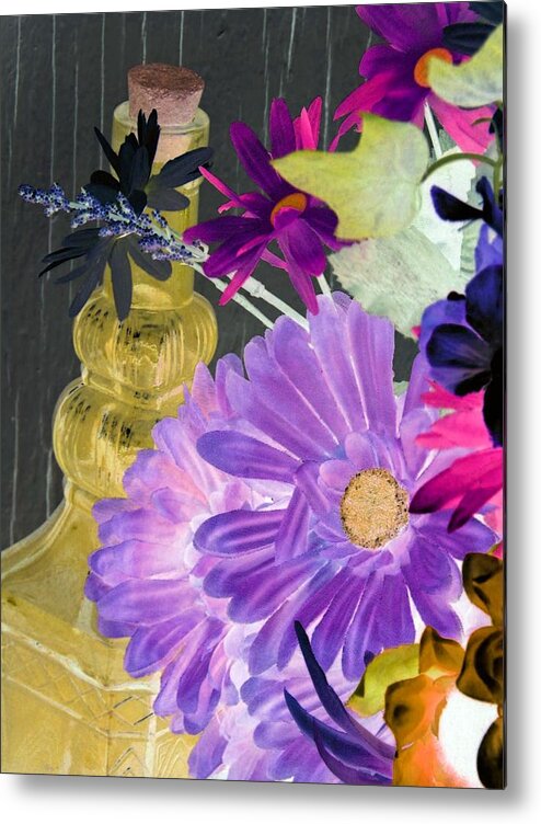 Flower Metal Print featuring the photograph Country Charm - PhotoPower 386 by Pamela Critchlow