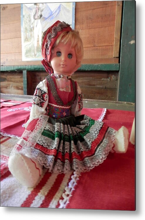 Doll Metal Print featuring the photograph Doll 2 by Pema Hou