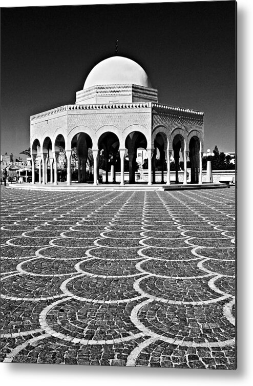 Domed Metal Print featuring the photograph Domed Building / Tunisia by Barry O Carroll