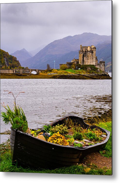 Scotland Metal Print featuring the photograph Eilean Donan Castle 1 by Mark Llewellyn