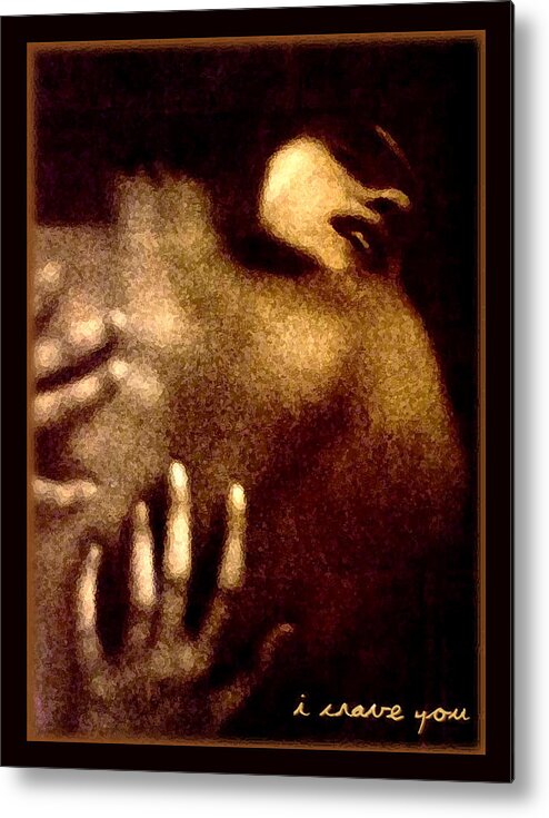 Embrace Metal Print featuring the photograph Embrace by Natasha Marco