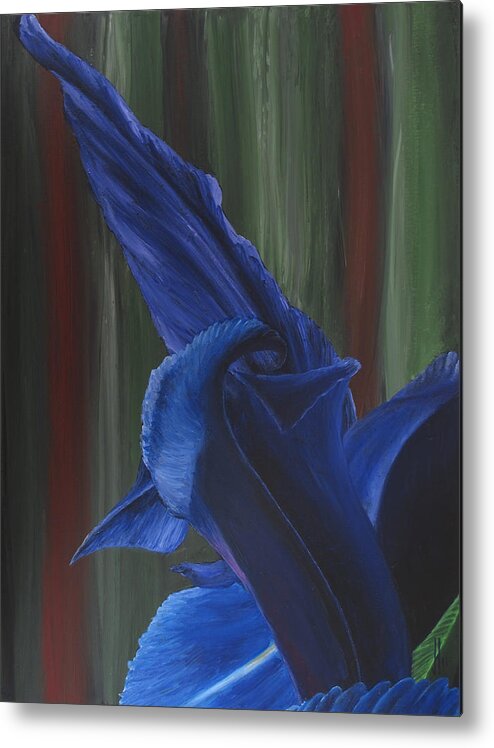 Flora Metal Print featuring the painting Flora Series-Number 10 by Jim Harper
