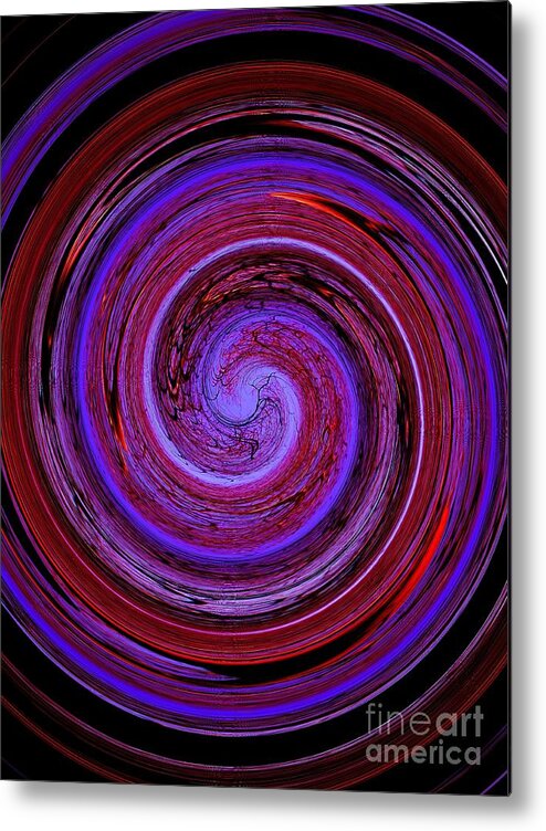 Forest Metal Print featuring the photograph Forest in Spirale by Jessie Art