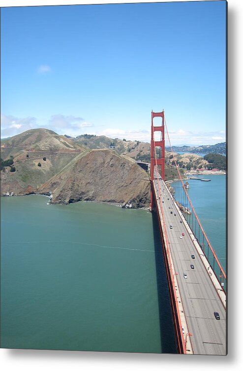 San Francisco Metal Print featuring the photograph Golden View by Russell Todd