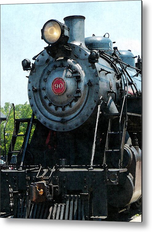 Train Metal Print featuring the photograph Great Western 90 by Susan Savad