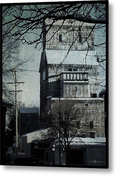 Coop Metal Print featuring the photograph Iced Co-op by Tim Nyberg