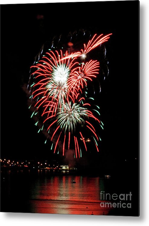 Fireworks Metal Print featuring the photograph Kaboom by Chris Anderson