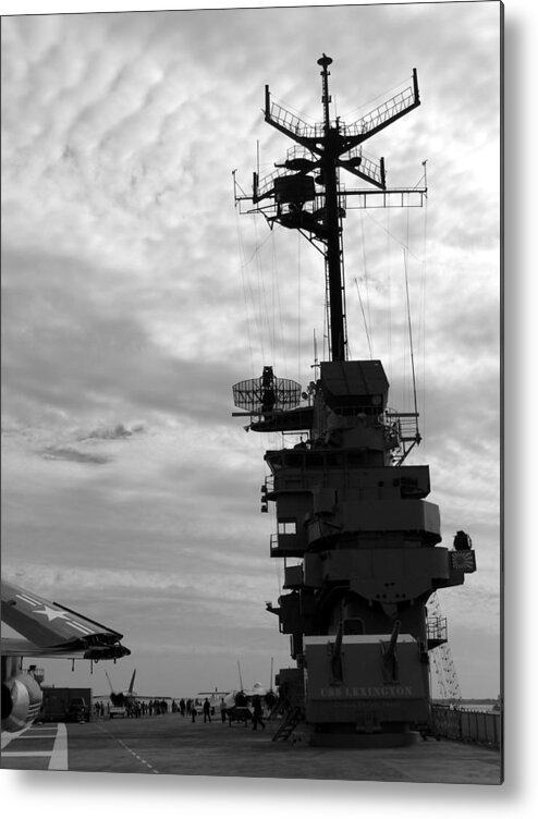 Navy Metal Print featuring the photograph Lady Lex by Tom DiFrancesca