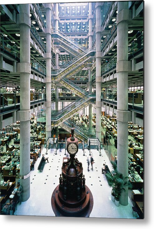 Building Metal Print featuring the photograph Lloyd's Building by Alex Bartel/science Photo Library