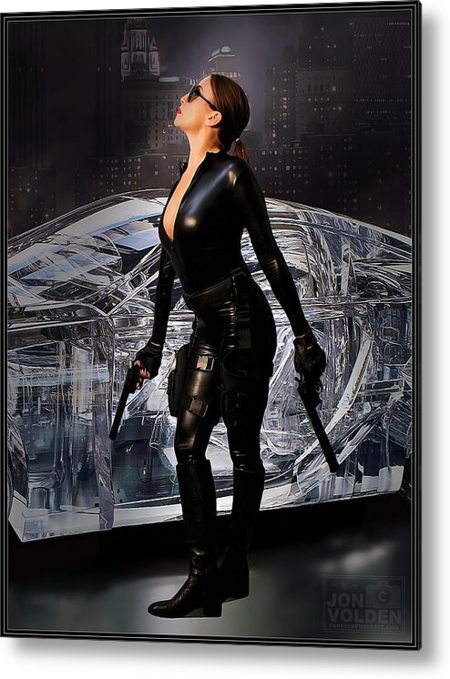 Super Metal Print featuring the photograph Madam Matrix by Jon Volden