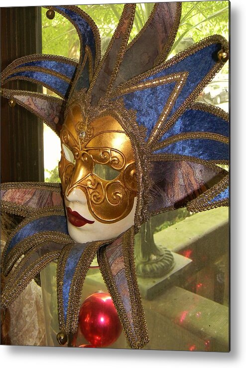 Masquerade Metal Print featuring the photograph Masquerade by Jean Goodwin Brooks