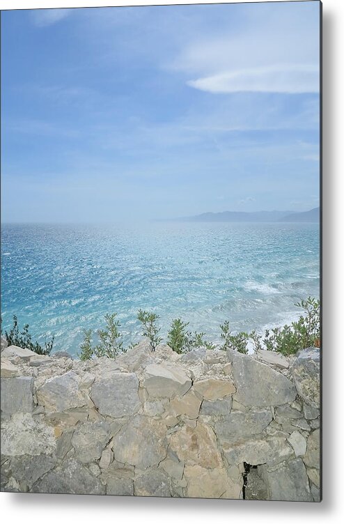 Tranquility Metal Print featuring the photograph Mediterranean Sea Riveria by Rolfo