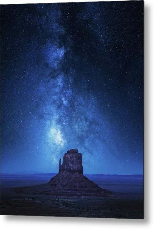 Arizona Metal Print featuring the photograph Monument Milkyway by Juan Pablo De