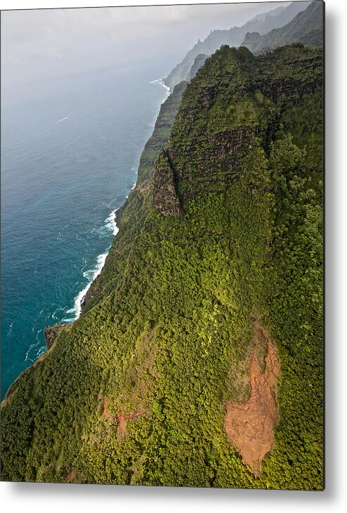 Na Metal Print featuring the photograph Na Pali by Steven Lapkin
