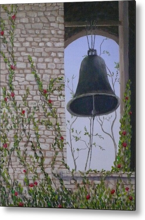 Still Life Metal Print featuring the painting Ring My Bell by William Stewart