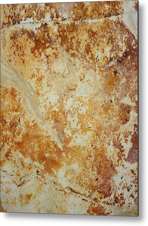 Rock Metal Print featuring the photograph Rockscape 4 by Linda Bailey