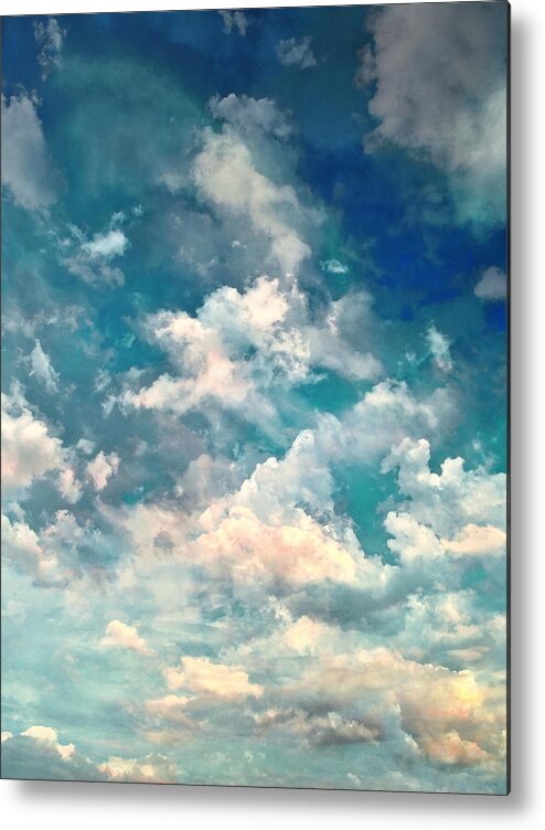 Sky Moods Metal Print featuring the photograph Sky Moods - Refreshing by Glenn McCarthy Art and Photography