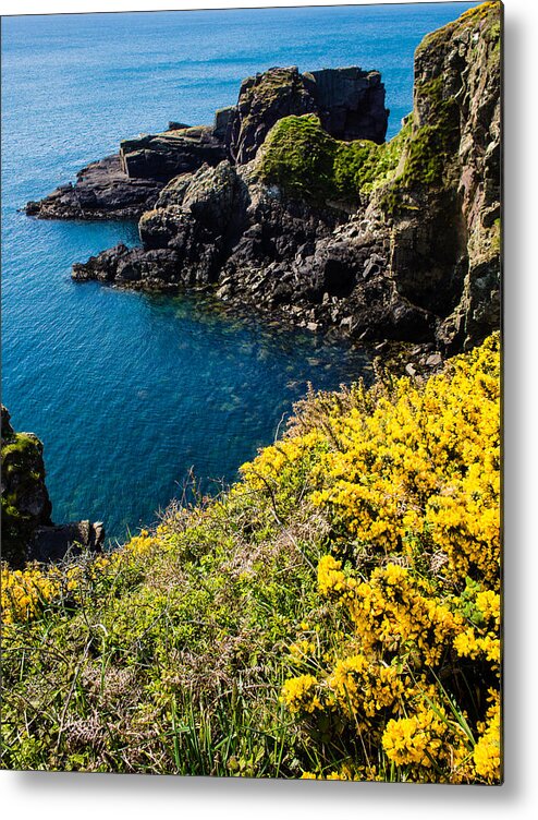 Birth Place Metal Print featuring the photograph St Non's Bay West Wales by Mark Llewellyn