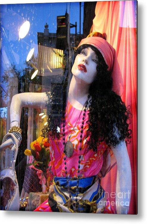 Mannequin Metal Print featuring the photograph Strike a Pose by Colleen Kammerer