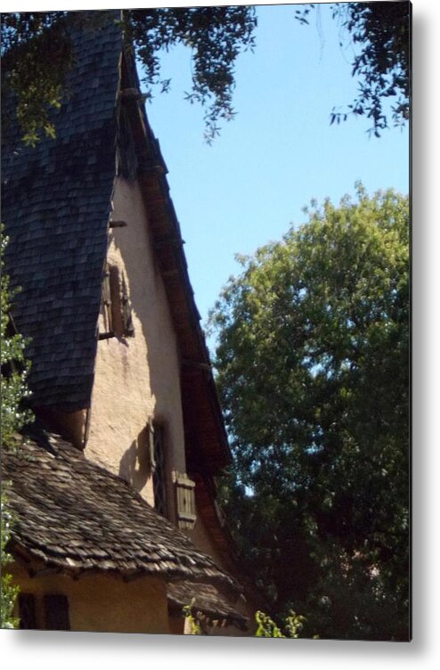 The Witch House Metal Print featuring the photograph The Witch House Roof by Dawn Wirth