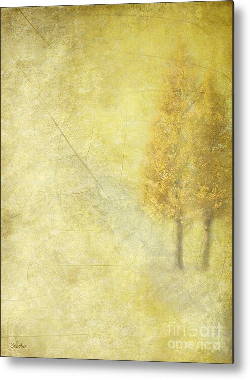 Trees Metal Print featuring the photograph Together by Eena Bo