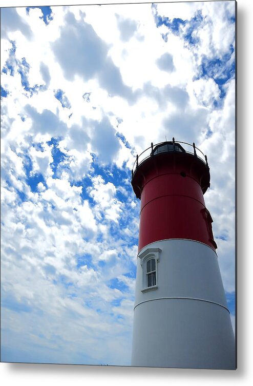 Lighthouse Metal Print featuring the photograph Towering by Paul Foutz