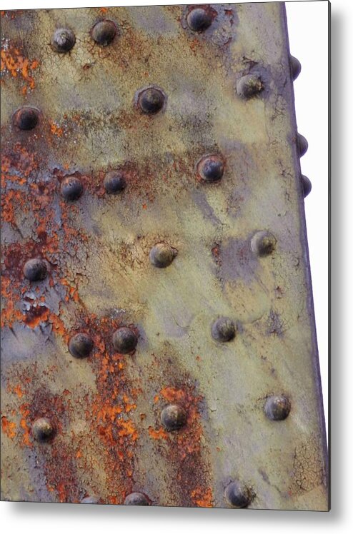 Rust Photographs Metal Print featuring the photograph Trinity 2 by Charles Lucas