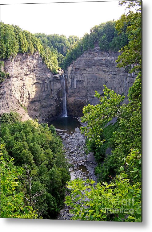 Landscape Metal Print featuring the photograph Tunkhannock Falls 2 by Tom Doud