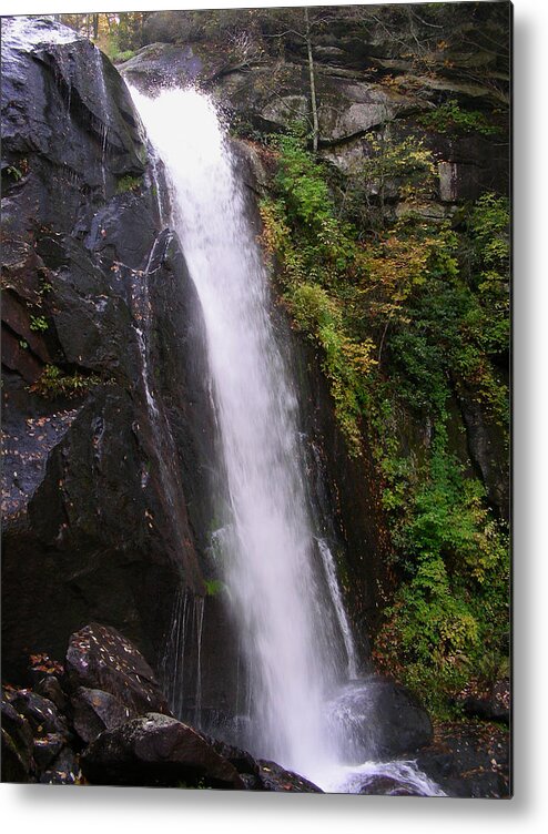 Water Metal Print featuring the photograph Water Falls 5 by Jean Wolfrum