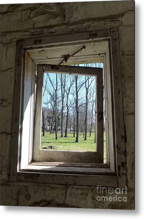 Thoroughfare Gap Metal Print featuring the photograph Window To The World by Jane Ford