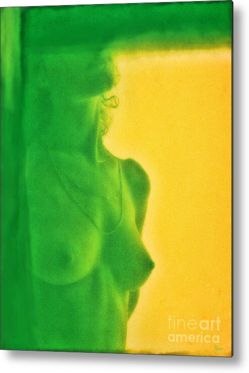 Nude Metal Print featuring the photograph I Dream In Color 3 #1 by Jeff Breiman