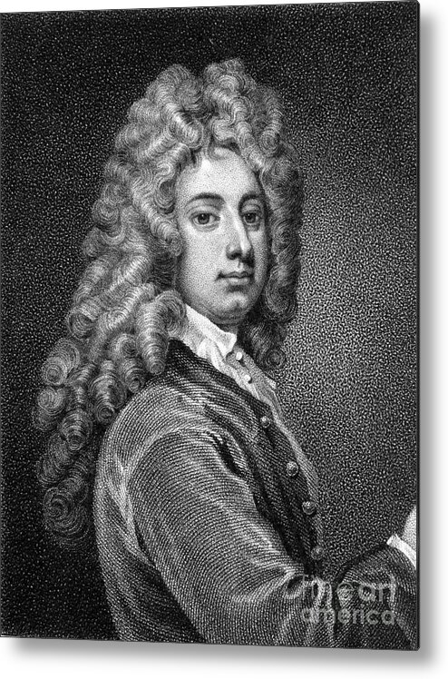 1709 Metal Print featuring the photograph William Congreve #2 by Granger