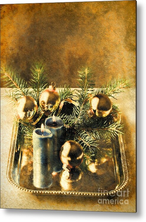 Christmas Metal Print featuring the photograph Christmas by HD Connelly