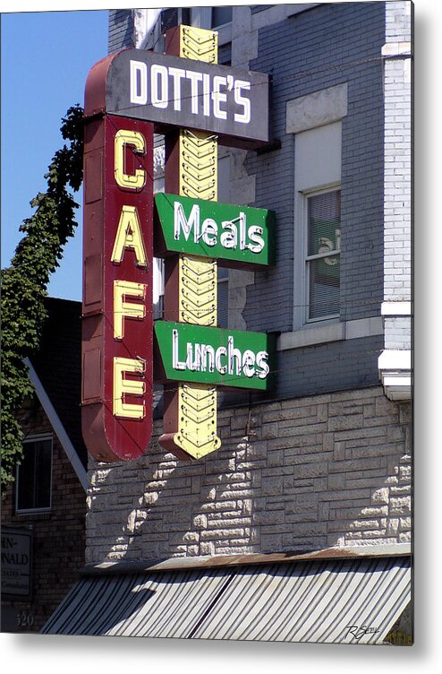 Dotties Cafe Metal Print featuring the photograph Dottie's Cafe by Rod Seel