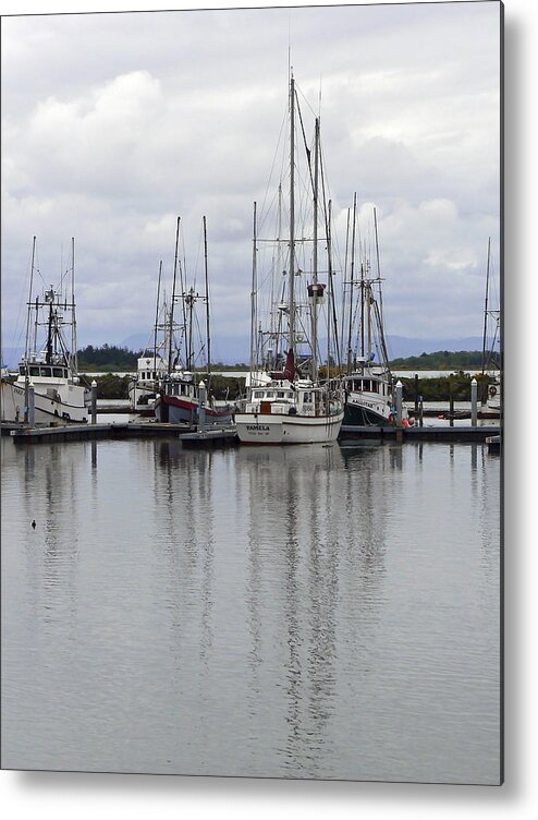 Ship Metal Print featuring the photograph Eponym by Pamela Patch