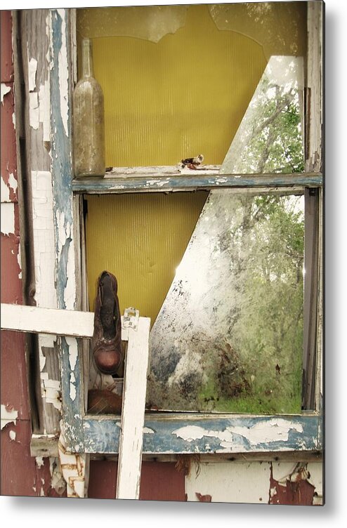 Old House Still Life Metal Print featuring the photograph Hidden Secrets by Todd Sherlock