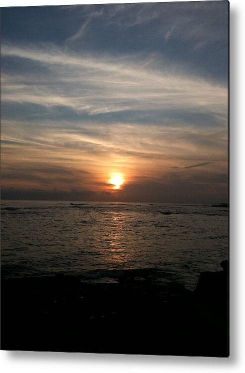 Sunset Metal Print featuring the photograph Kauai Sunset by Carol Sweetwood