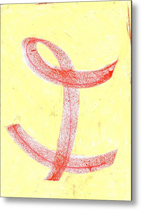 Life Anchor Metal Print featuring the painting Life Anchor by Taylor Webb