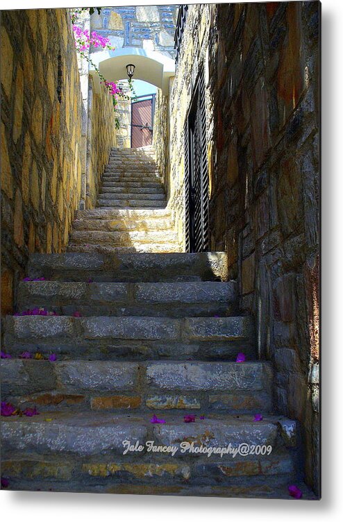 Photography Metal Print featuring the photograph Long Way Up by Jale Fancey