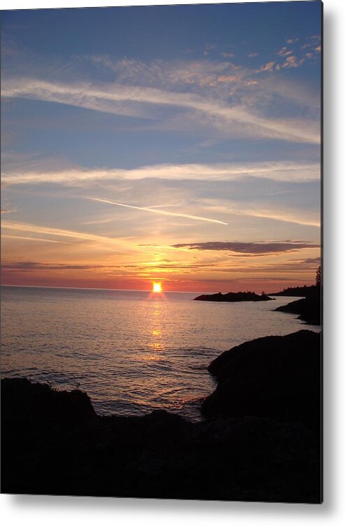 Sunrise Metal Print featuring the photograph Rising Sun by Bonfire Photography