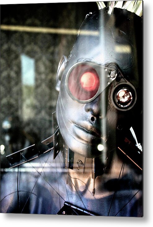 Alien Metal Print featuring the photograph Scan by Amber Abbott