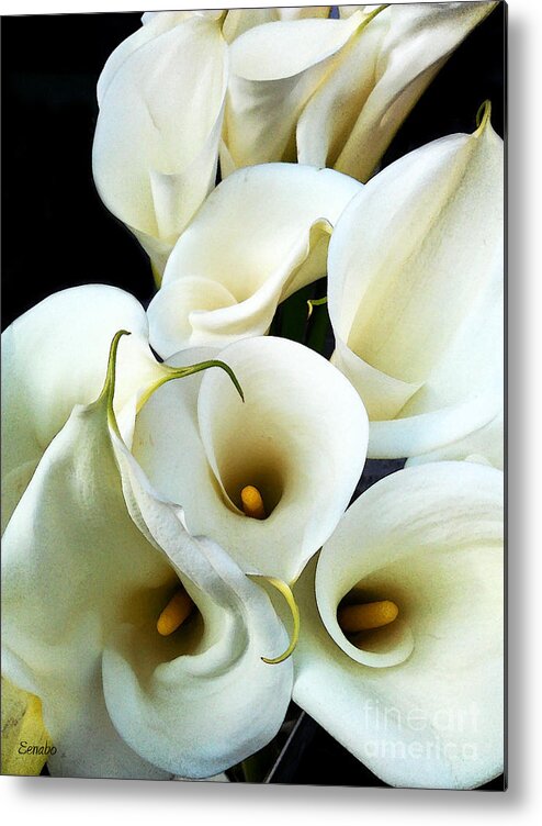 Flowers Metal Print featuring the photograph Summer Kisses by Eena Bo