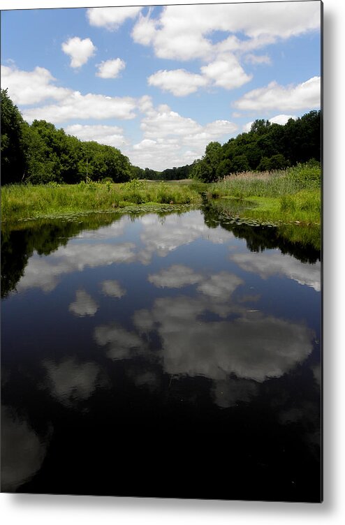 Scenic Photo Metal Print featuring the photograph Water To Sky Sky To Water by Kim Galluzzo